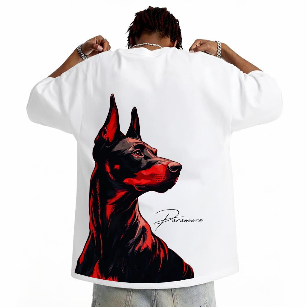 Crimson Shadow Doberman Street Tee