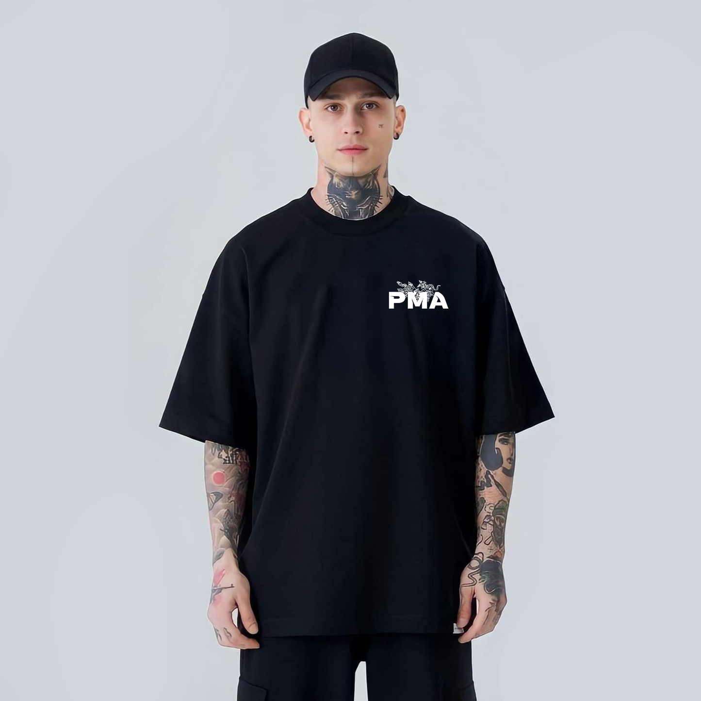 “Royal Tiger Bloom” Streetwear Tee