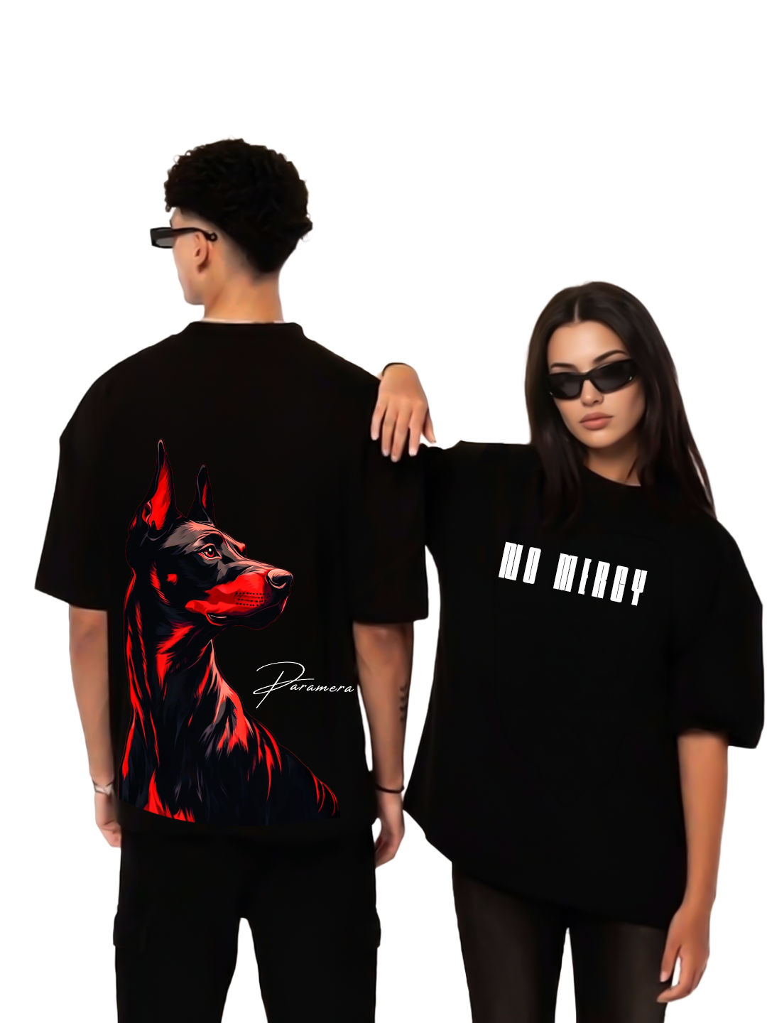Crimson Shadow Doberman Street Tee