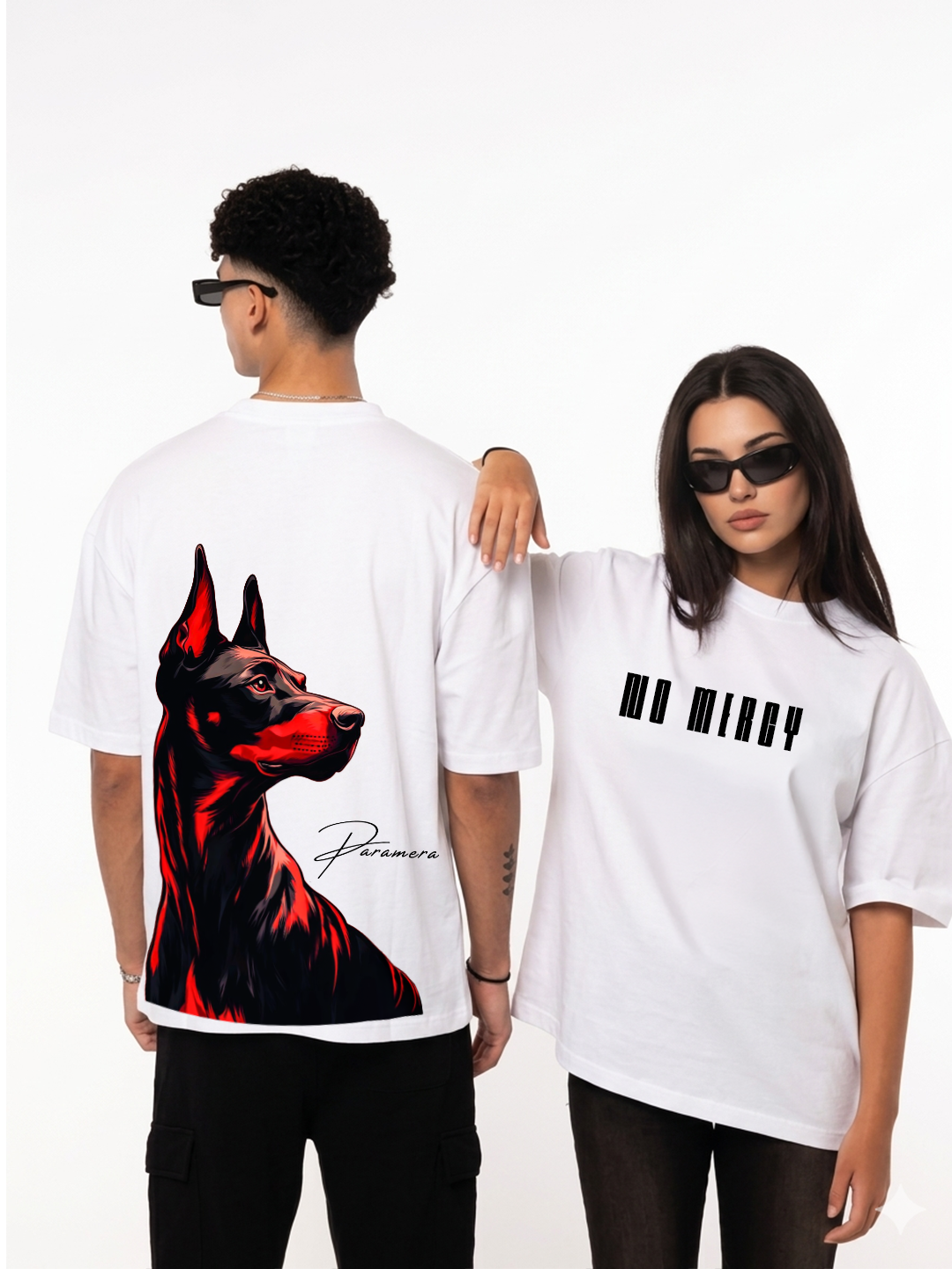 Crimson Shadow Doberman Street Tee