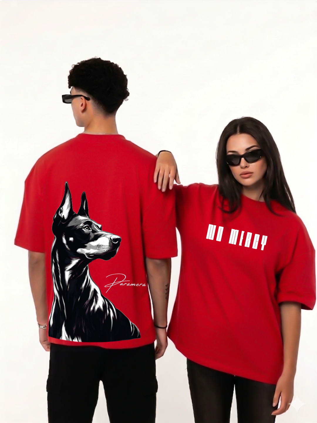 Crimson Shadow Doberman Street Tee